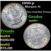 Image 1 : 1900-p Morgan Dollar $1 Grades Select+ Unc