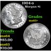 Image 1 : 1904-o Morgan Dollar $1 Grades Select+ Unc