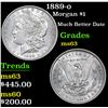 Image 1 : 1889-o Morgan Dollar $1 Grades Select Unc