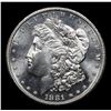 Image 2 : ***Auction Highlight*** 1881-s Morgan Dollar $1 Graded GEM+ DMPL By USCG (fc)