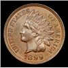 Image 2 : 1899 Indian Cent 1c Grades Choice+ Unc BN