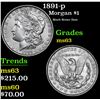 Image 1 : 1891-p Morgan Dollar $1 Grades Select Unc