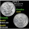 Image 1 : 1879-o Morgan Dollar $1 Grades Select Unc