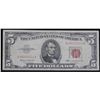 Image 2 : 1963 $5 Red seal United States Note vf++