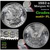 Image 1 : 1882-s Morgan Dollar $1 Grades Select Unc+ PL