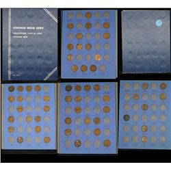Partial Lincoln cent book 1909-1940 38 coins . .
