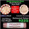 Image 1 : ***Auction Highlight*** Key Date 1931-s Wheat Cent end, Mixed small cents 1c orig shotgun roll, WOW 