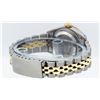 Image 8 : Rolex Ladies 2 Tone 14K MOP Sapphire String Diamond  Datejust Wriswatch