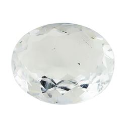 5.41 ct.Natural Oval Cut Aquamarine