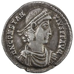 ROMAN EMPIRE: Constantius II, 337-361 AD, AE siliqua (3.17g), Sirmium. VF