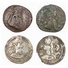 Image 1 : SASANIAN KINGDOM: LOT of 4 coins coins: Ardashir I (224-241)