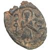 Image 1 : ARAB-BYZANTINE: Standing Caliph, ca. 692-697, AE fals (2.61g), Harran. VF