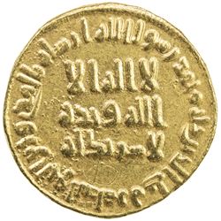 UMAYYAD: 'Abd al-Malik, 685-705, AV dinar (4.22g), NM (Dimashq), AH80. EF
