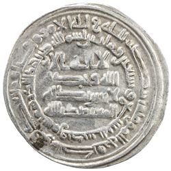 ABBASID: al-Mu'tamid, 870-892, AR dirham (2.89g), Samarqand, AH279. VF-EF