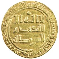 ABBASID: al-Radi, 934-940, AV dinar (3.68g), al-Ahwaz, AH324. VF-EF