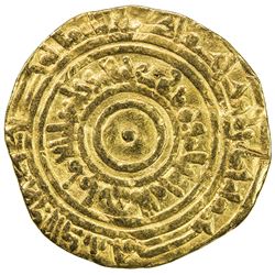 FATIMID: al-'Aziz, 975-996, AV dinar (3.96g), Misr, AH380. F