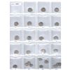 Image 1 : FATIMID: al-Hakim, 996-1021, LOT of 25 silver coins, mostly half dirhams