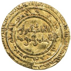 FATIMID: al-Zahir, 1021-1036, AV dinar (3.97g), al-Mansuriya, AH423. VF