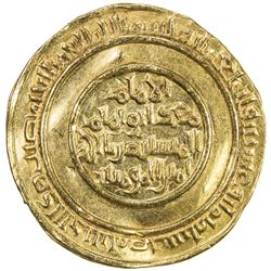 FATIMID: al-Mustansir, 1036-1094, AV dinar (4.18g), Misr, AH428. EF