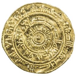 FATIMID: al-Mustansir, 1036-1094, AV dinar (4.18g), Misr, AH443. EF