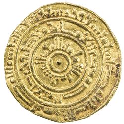 FATIMID: al-Mustansir, 1036-1094, AV dinar (4.21g), Misr, AH459. VF-EF