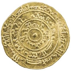 FATIMID: al-Mustansir, 1036-1094, AV dinar (4.15g), al-Iskandariya, AH472. EF