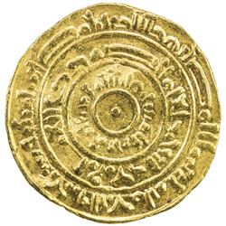 FATIMID: al-Mustansir, 1036-1094, AV dinar (4.41g), Misr, AH473. VF-EF