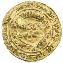 FATIMID: al-Mustansir, 1036-1094, AV dinar (4.03g), al-Mahdiya, AH463. VF