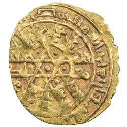 FATIMID: al-Mustansir, 1036-1094, AV 1/4 dinar (1.00g) (Siqilliya), AH443. EF