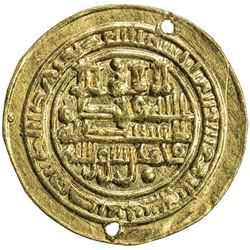 ABBASID OF YEMEN: al-Radi, 934-940, AV "amiri" dinar (1.78g), San'a, AH323. EF
