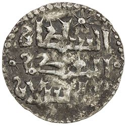 SELJUQ OF RUM: Qilij Arslan II, 1156-1192, AR 1/6 dirham (0.53g), NM, ND. VF-EF