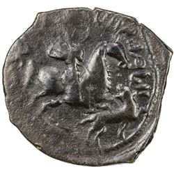 SELJUQ OF RUM: Kayqubad I, as malik of Tokat, 1210-1213, AE fals (8.52g), NM, ND. VF