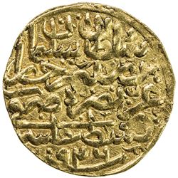 OTTOMAN EMPIRE: Suleyman I, 1520-1566, AV sultani (3.51g), Kostantiniye, AH926. VF-EF