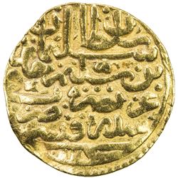 OTTOMAN EMPIRE: Suleyman I, 1520-1566, AV sultani (3.47g), Sidrekapsi, AH926. F-VF