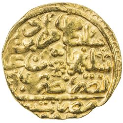 OTTOMAN EMPIRE: Murad III, 1574-1595, AV sultani (3.52g), Misr, AH982. VF-EF