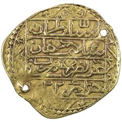ALGIERS: Selim III, 1789-1807, AV sultani (3.24g), Jaza'ir (Jezayir), AH1222. VF