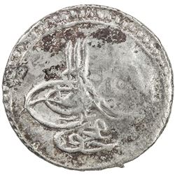 EGYPT: Mahmud II, 1808-1839, AR qirsh (40 para) (8.51g), Misr, AH1223 year 1. VF