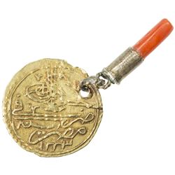 EGYPT: Mahmud II, 1808-1839, AV 1/2 zeri mahbub, Misr, AH1223 year 11. VF