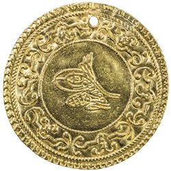 TURKEY: Mahmud I, 1730-1754, AV 3 altin (10.17g), Islambul, AH1143. EF