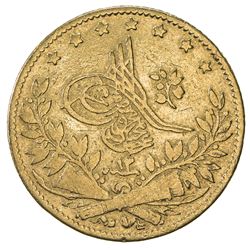 TURKEY: Abdul Mejid, 1839-1861, AV 50 kurush, Kostantiniye, AH1255 year 12. F