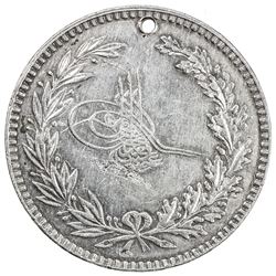 TURKEY: Abdul Mejid, 1839-1861, AR medal, AH1271. VF-EF