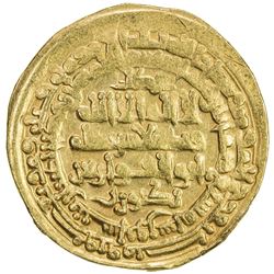 SAMANID: Mansur II, 997-999, AV dinar (6g), Nishapur, AH387. VF-EF