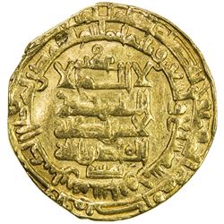 GHAZNAVID: Mahmud, 999-1030, AV dinar (5.58g), Nishapur, AH397. VF-EF