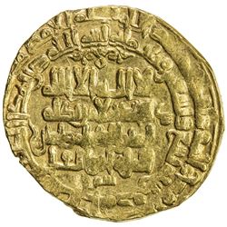 GHAZNAVID: Mahmud, 999-1030, AV dinar (4.35g), Nishapur, AH399. VF