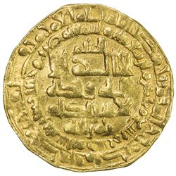 GREAT SELJUQ: Tughril Beg, 1038-1063, AV dinar (3.73g), Nishapur, AH439. VF