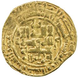 GREAT SELJUQ: Alp Arslan, 1058-1063, AV dinar (4.56g), Nishapur, AH455. VF