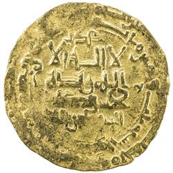 GREAT SELJUQ: Sanjar, 1099-1118, AV dinar (2.79g), uncertain mint, AH503. VF