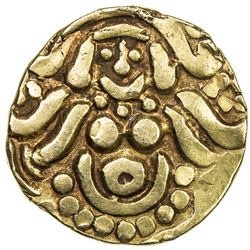 GHORID: Mu'izz al-Din Muhammad, 1171-1206, AV dinar (4.28g), NM, ND. VF-EF