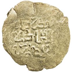 GREAT MONGOLS: Mongke, 1251-1260, AV dinar (3.67g), NM, ND. VF-EF