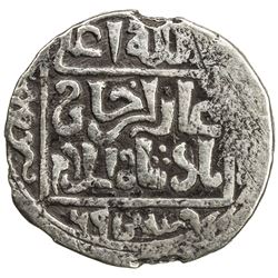 ILKHAN: Ghazan Mahmud, 1295-1304, AR dirham (1.95g), Nishapur, AH695 (in numerals). VF